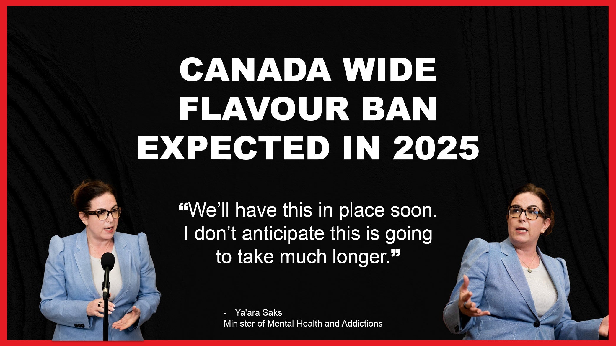 Vape Flavour Ban in Canada 2025