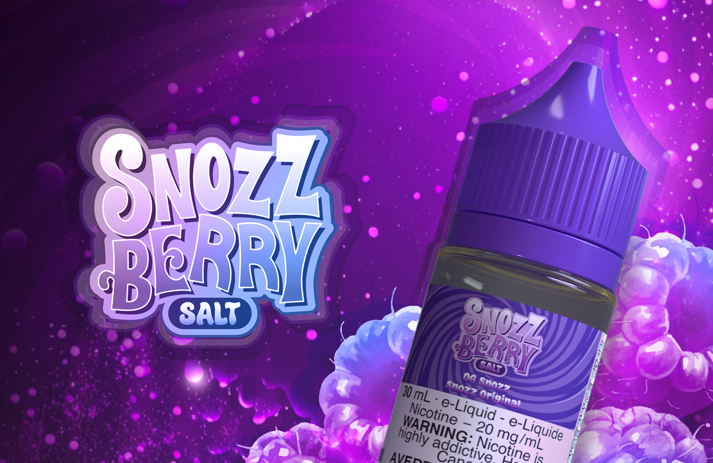 SNOZZBERRY SALT-Gas City Vapes