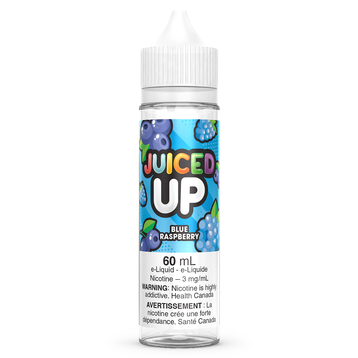 BLUE RASPBERRY - JUICED UP 60ML-JUICED UP-Gas City Vapes