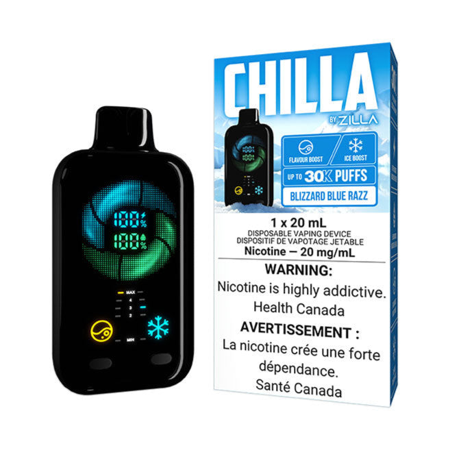 Blue Raspberry Chilla Disposable Vape