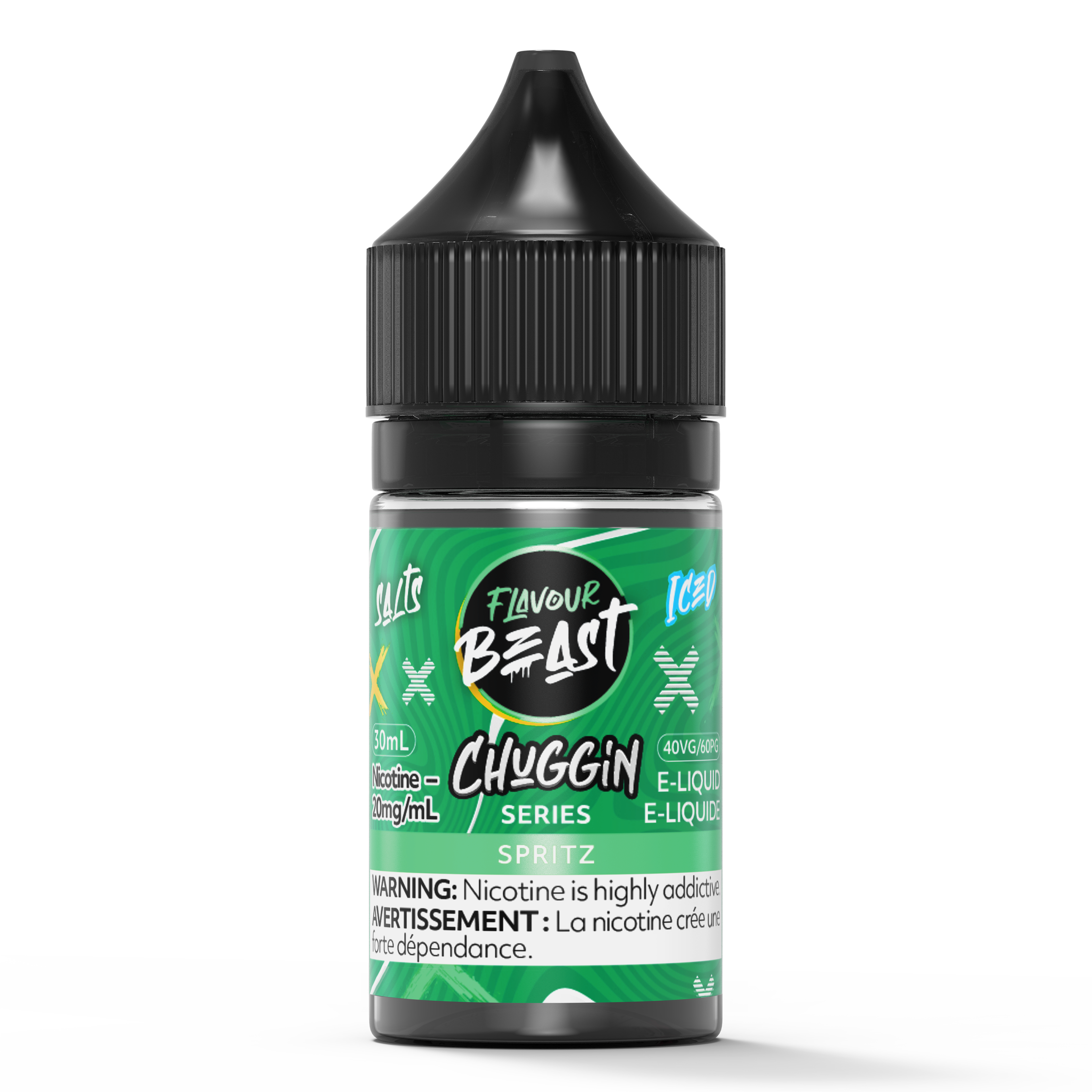 CHUGGIN SPRITZ ICED - FLAVOUR BEAST 30ML-FLAVOUR BEAST SALTS-Gas City Vapes