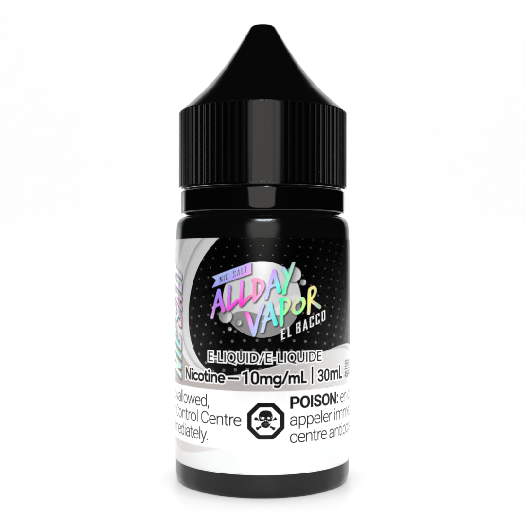 EL BACCO - ALLDAY VAPOR 30ML-All Day Vapor-Gas City Vapes