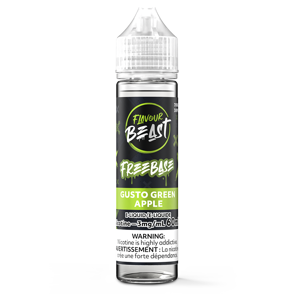 Gusto Green Apple Freebase Juice