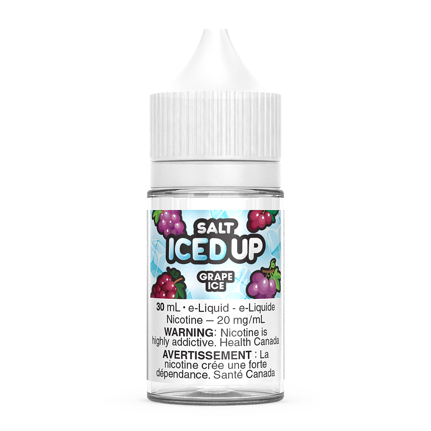 GRAPE ICE - ICED UP SALT 30ML-ICED UP SALT-Gas City Vapes