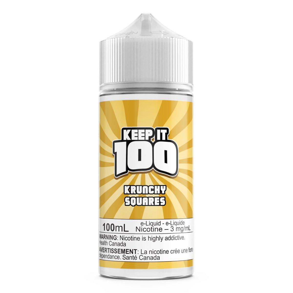 KRUNCHY SQUARES - KEEP IT 100 | 100ml-Keep it 100-Gas City Vapes