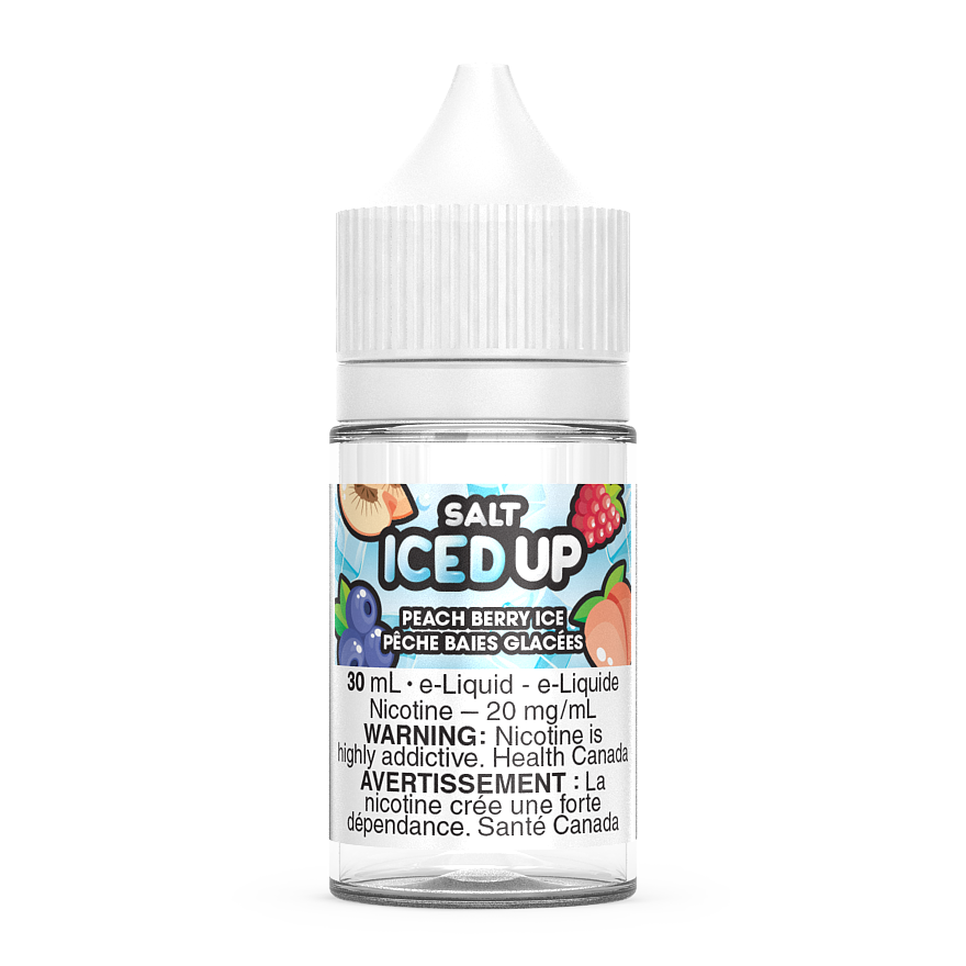 PEACH BERRY ICE - ICED UP SALT 30ML-ICED UP SALT-Gas City Vapes