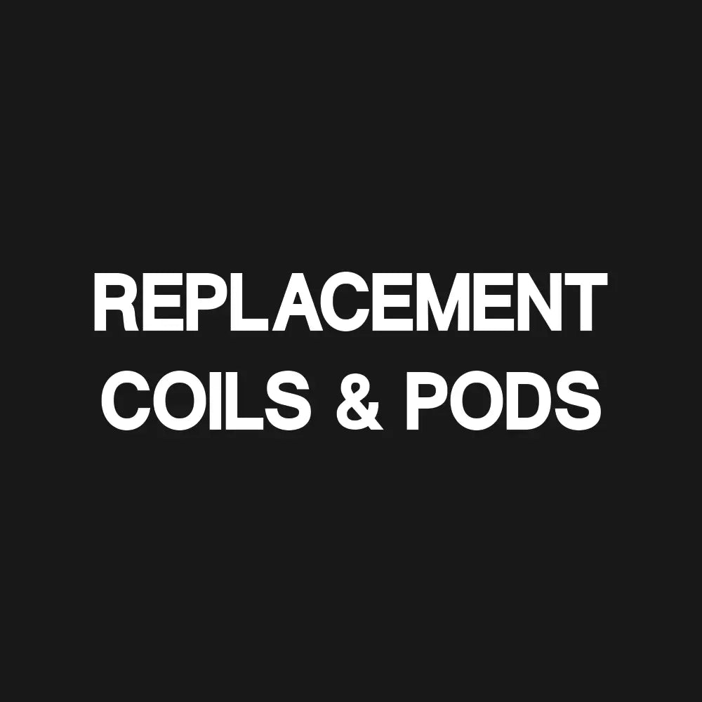 Replacement vape pods and coils