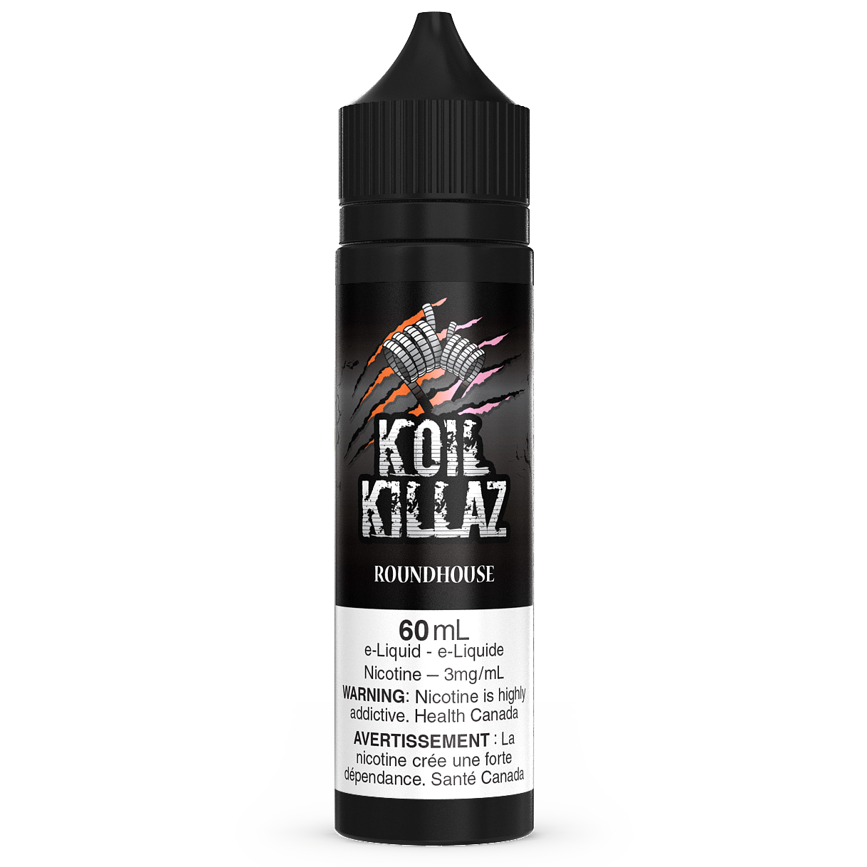 ROUNDHOUSE - KOIL KILLAZ 60ML-Koil Killaz-Gas City Vapes