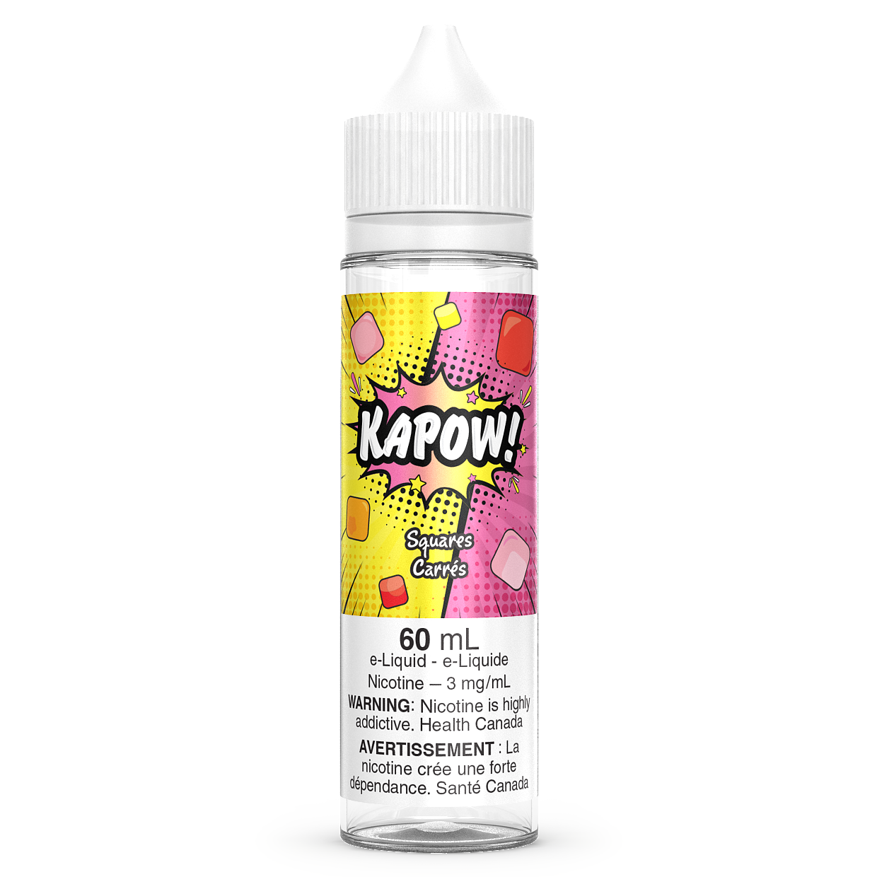 SQUARES - KAPOW 60ml-Kapow-Gas City Vapes