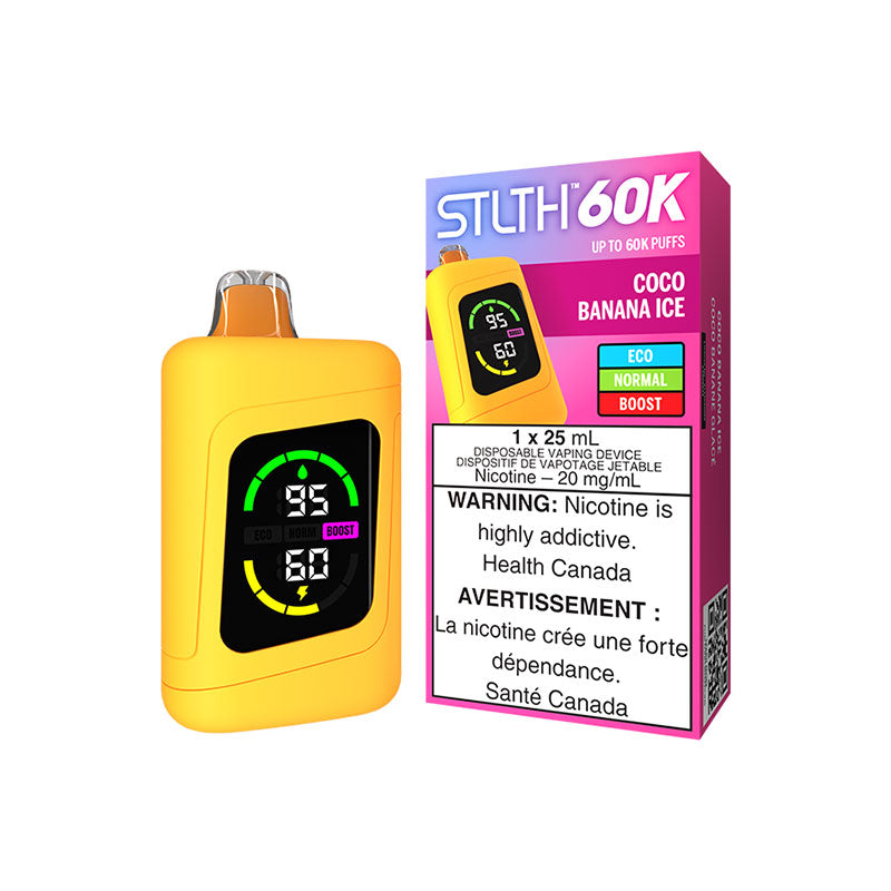 STLTH 60K Disposable - Coconut Banana Ice