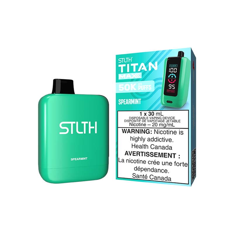 STLTH TITAN MAX Disposable - Spearmint