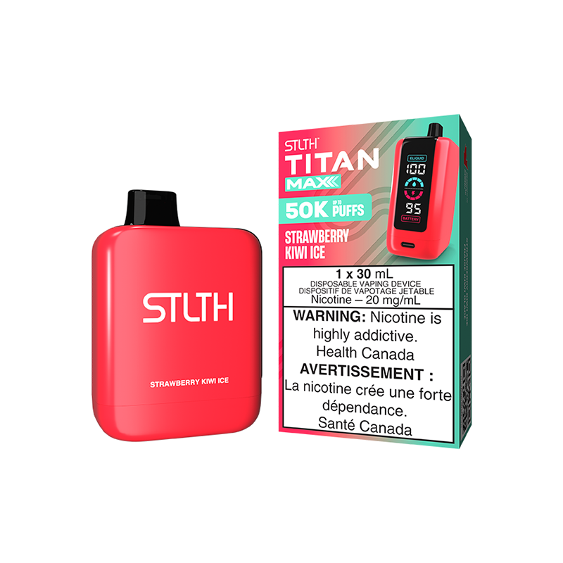 STLTH TITAN MAX Disposable - Strawberry Kiwi Ice