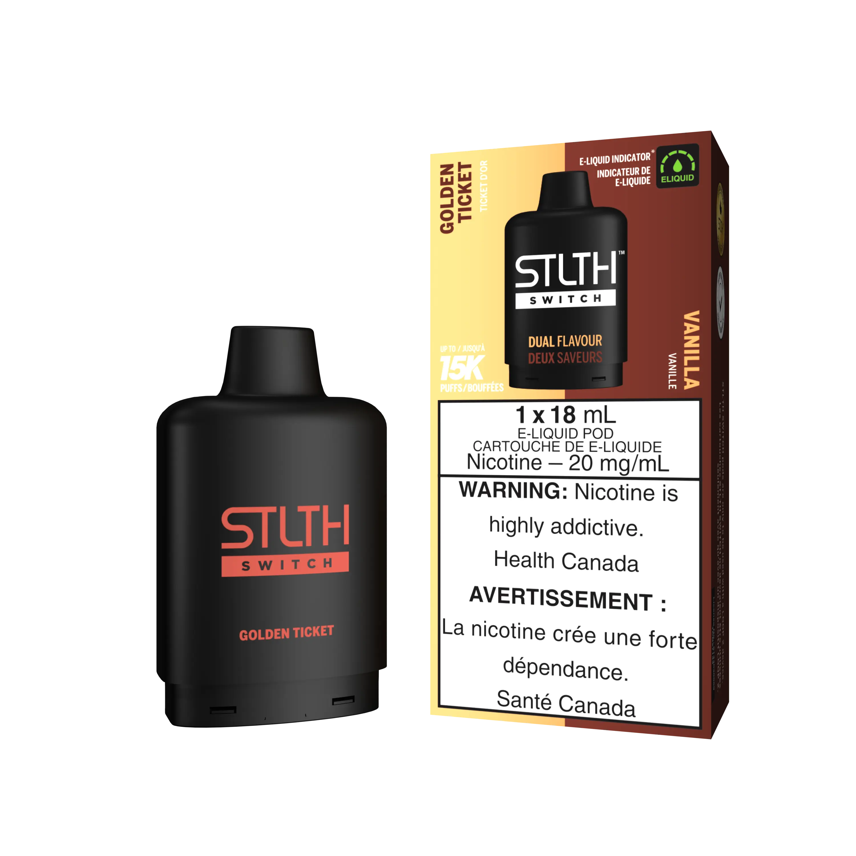 Dual Flavour STLTH LOOP Vape Pods