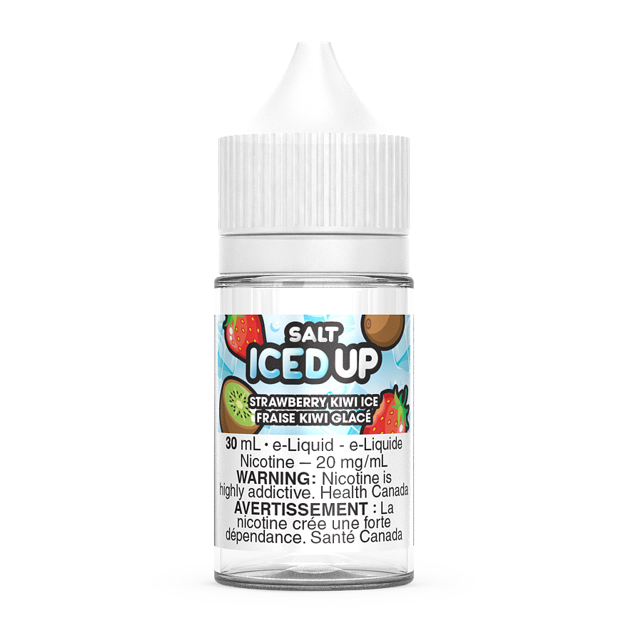 STRAWBERRY KIWI ICE - ICED UP SALT 30ML-ICED UP SALT-Gas City Vapes