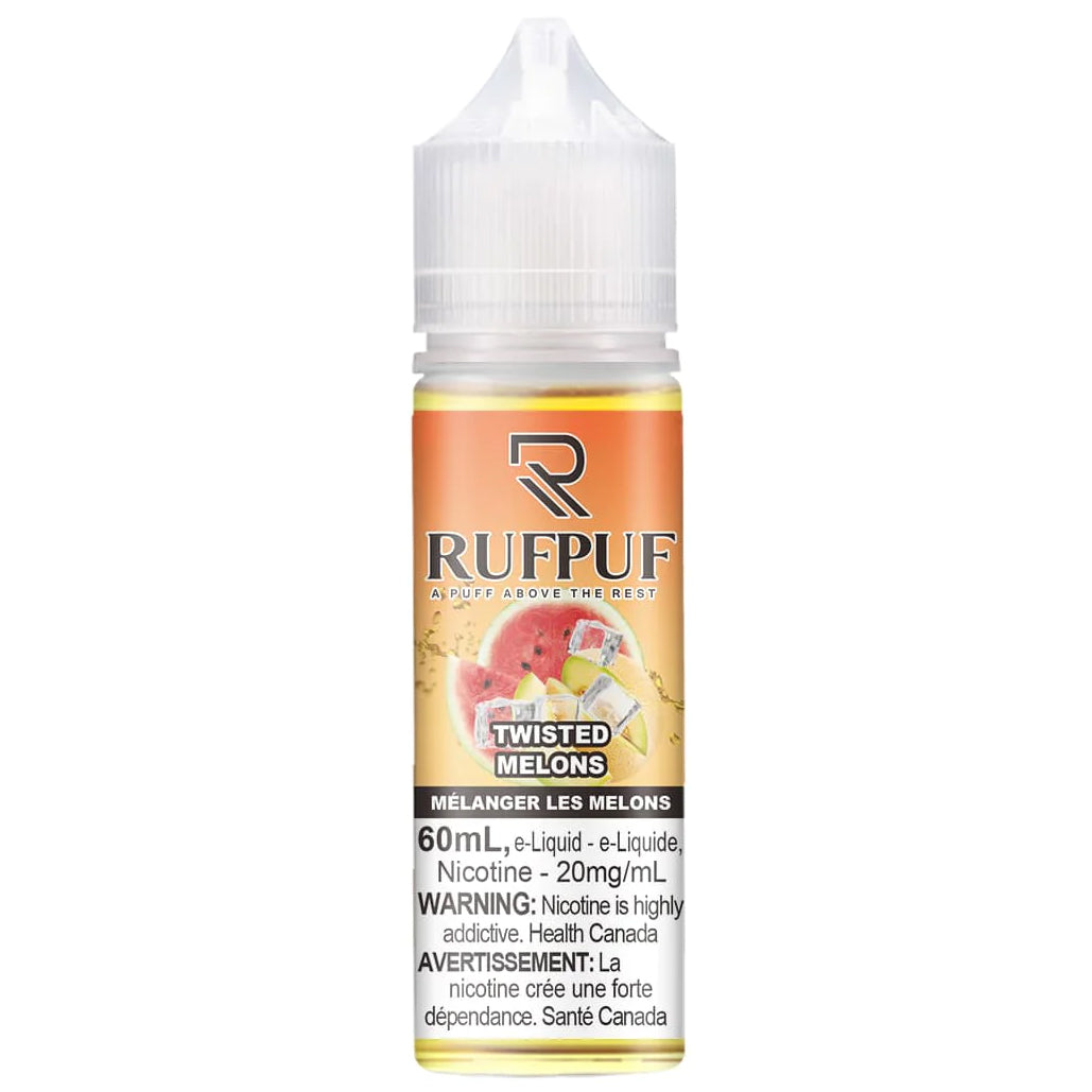 TWISTED MELONS - RUFPUF NIC SALTS 60ML-RUFPUF NIC SALTS-Gas City Vapes