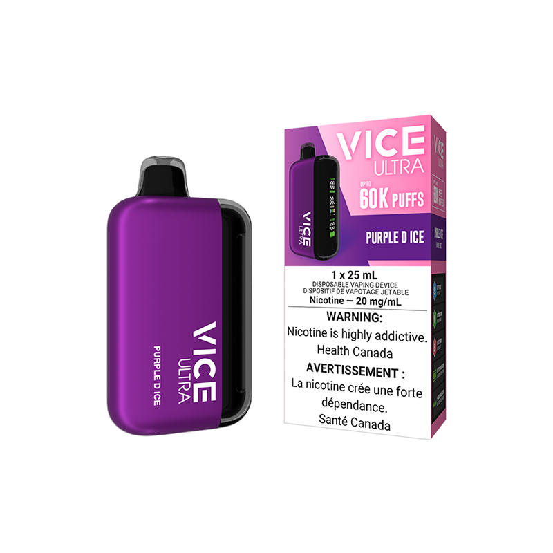 Purple D Ice Vice Disposable Vape