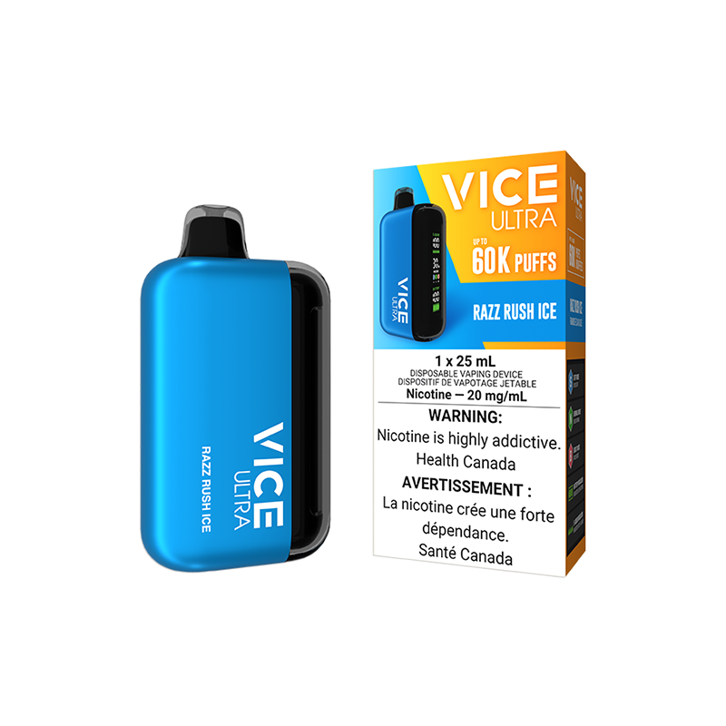 Razz Rush Ice Vice Disposable Vape