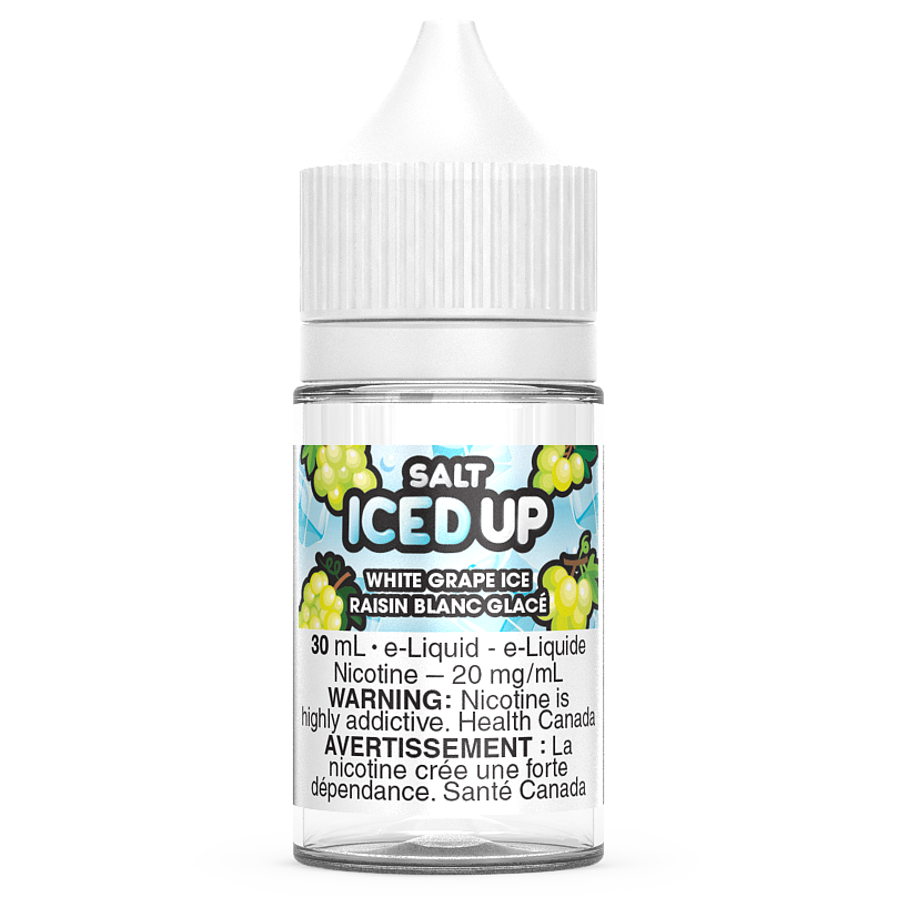 WHITE GRAPE ICE - ICED UP SALT 30ML-ICED UP SALT-Gas City Vapes