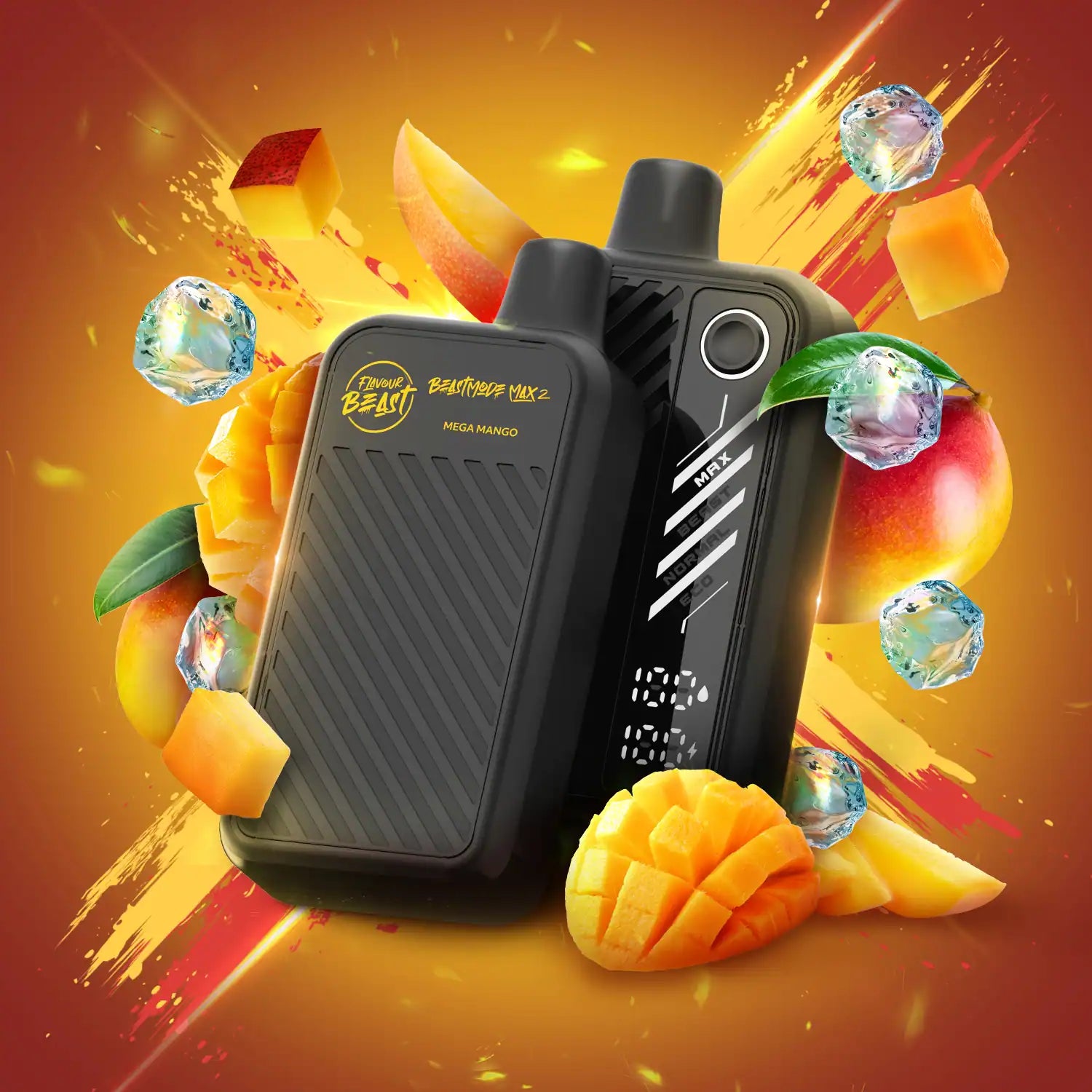 Mega Mango  Flavour Beast Beastmode Max disposable vape