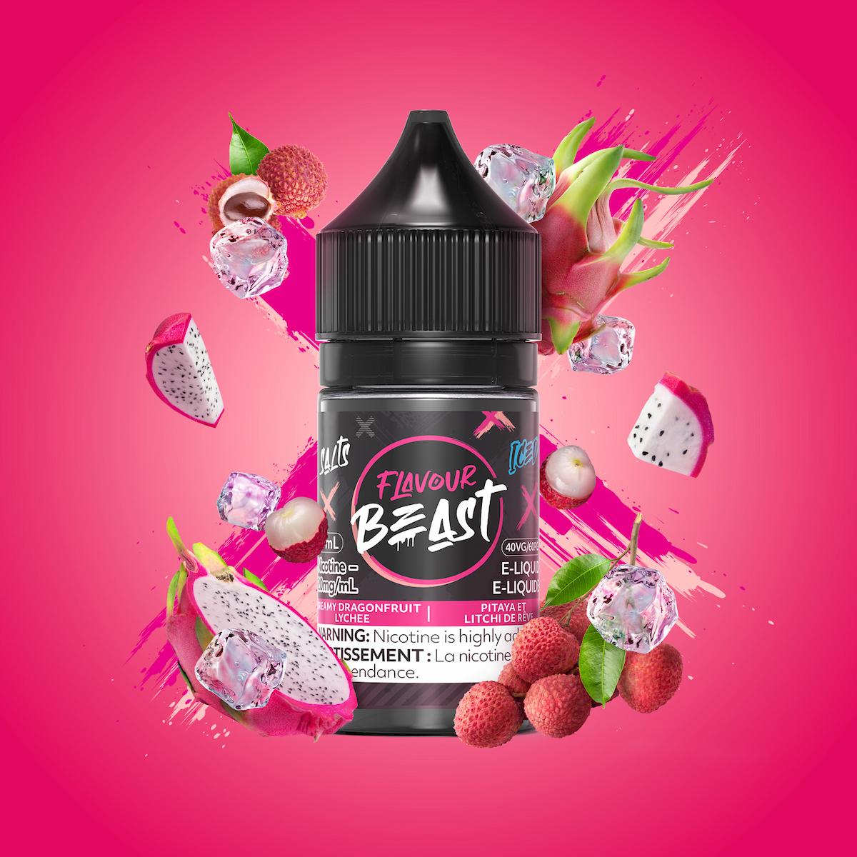 Dreamy Dragonfruit Lychee Flavour Beast 30ml Nic Salt