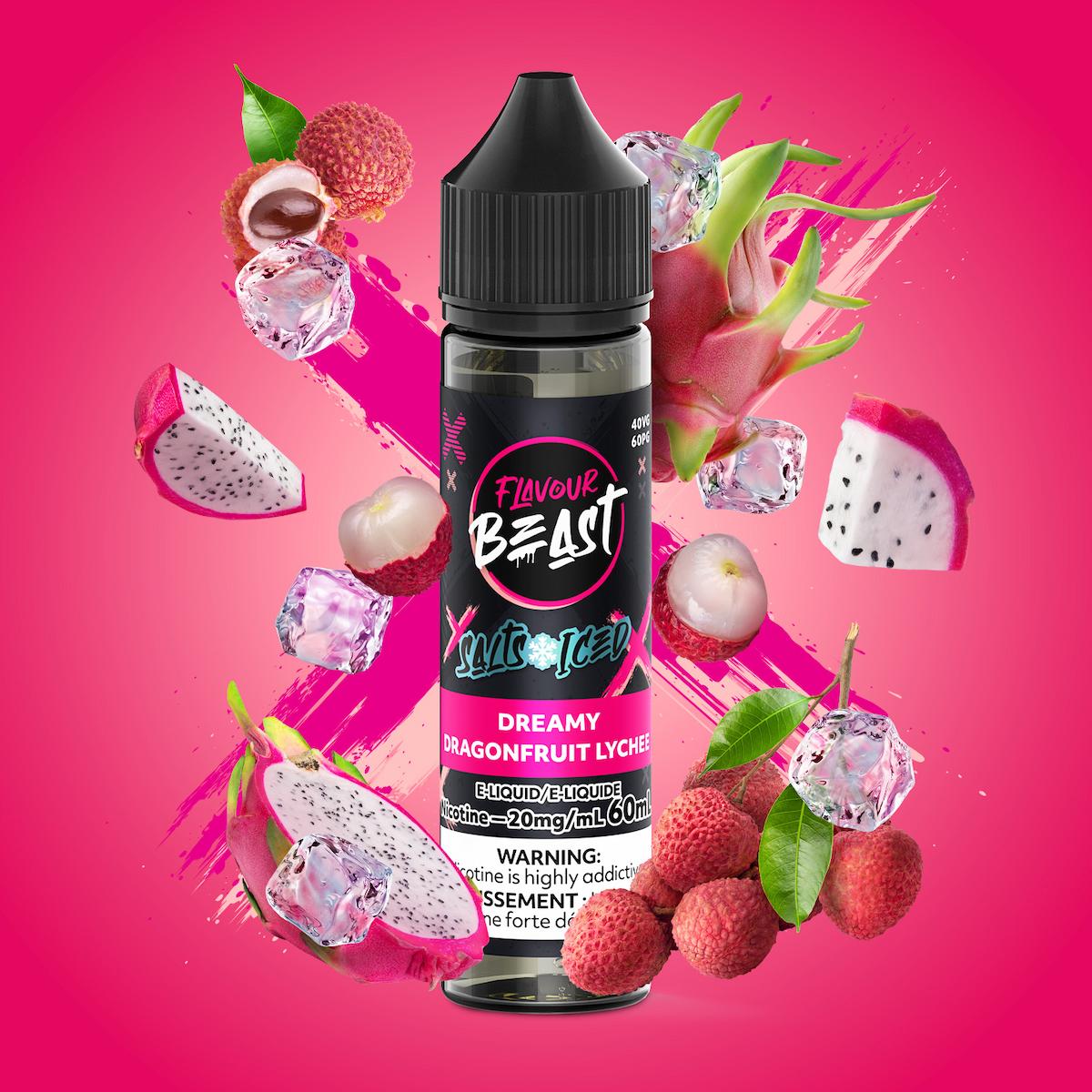 Dragonfruit Lychee Salt Nic Juice 60mL