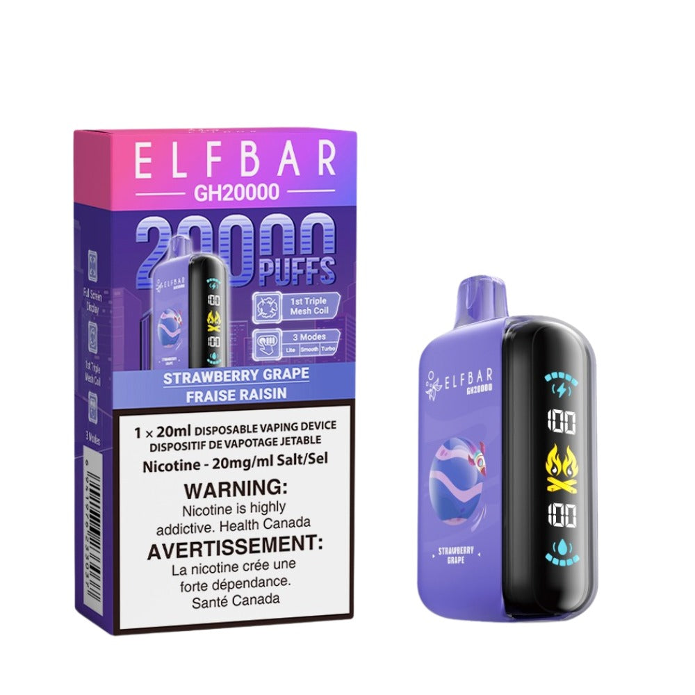 Strawberry Grape Elf Bar Disposable