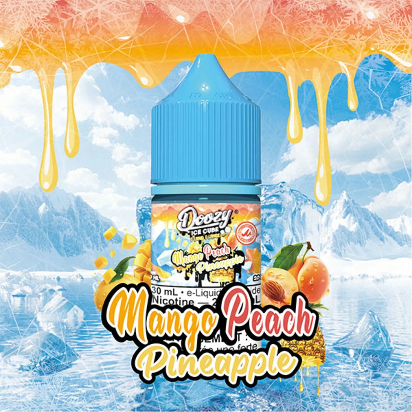 MANGO PEACH PINEAPPLE - DOOZY SALT 30ML